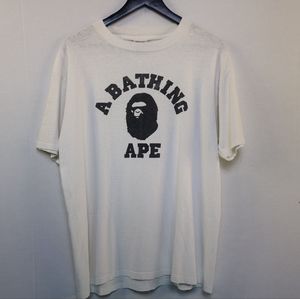 Vintage 90s A BATHING APE 'College Tee' - Oneita Original